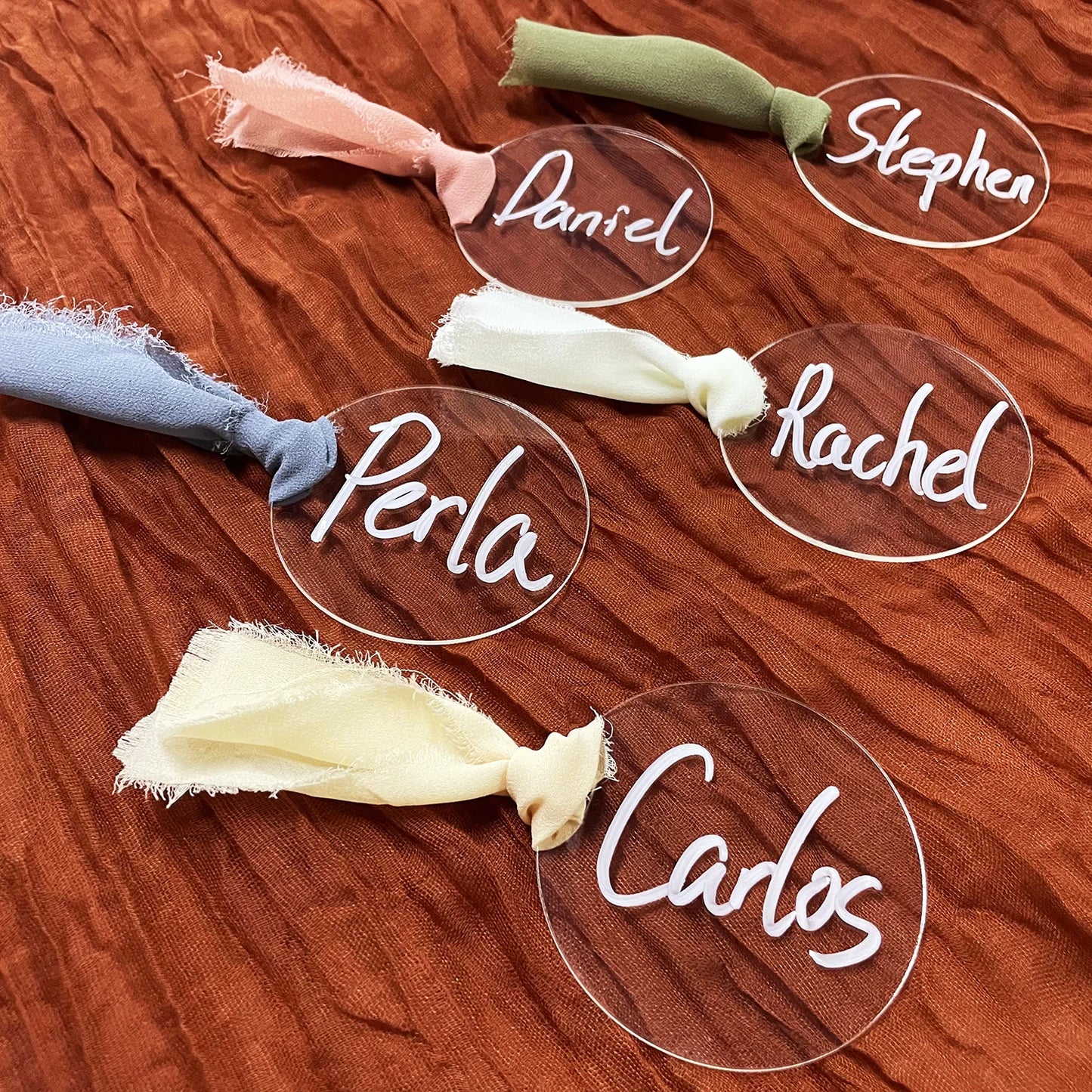 10/20/50 - Frosted Acrylic Name Tags