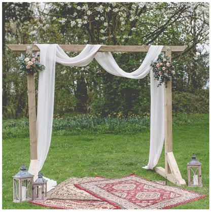 Warm & Romantic Cotton Gauze Table Runner