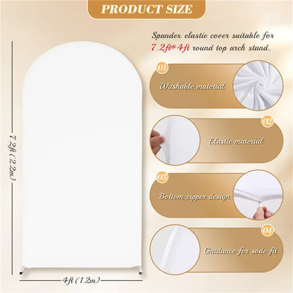 Double-Sided Arch Backdrop Cover