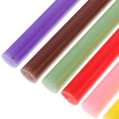 10/20pcs Colorful Wax Poles - 15cm