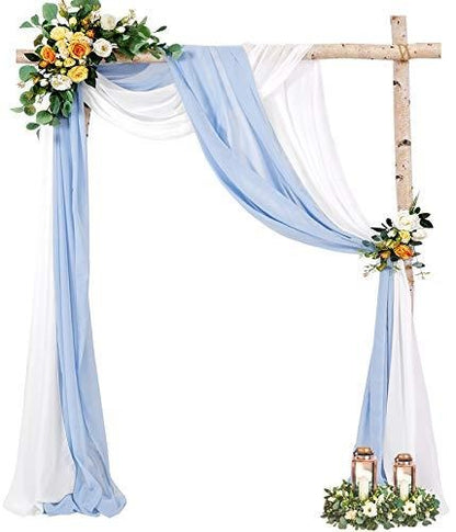 Wedding Drapes – Sheer Tulle Fabric for Ceremony Backdrop